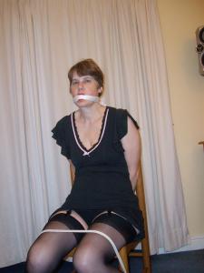 boundkathy-friends.com - Chairtied in BlackDress thumbnail